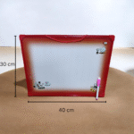 سبورة تعليمية للأطفال حروف عربية مع صور الحيوانات مقاس 40×30 سم قابلة للكتابة والمسح - الصورة 4