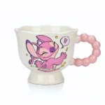 مج بورسلين ستيتش 300 ملي – كوب كرتوني بتصميم لطيف ومقبض مميز للهدايا والاستخدام اليومي