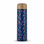 مج حراري 250 مل بتصميم فراشات أنيق – كوب قهوة حراري بغطاء محكم للمشروبات الساخنة والباردة