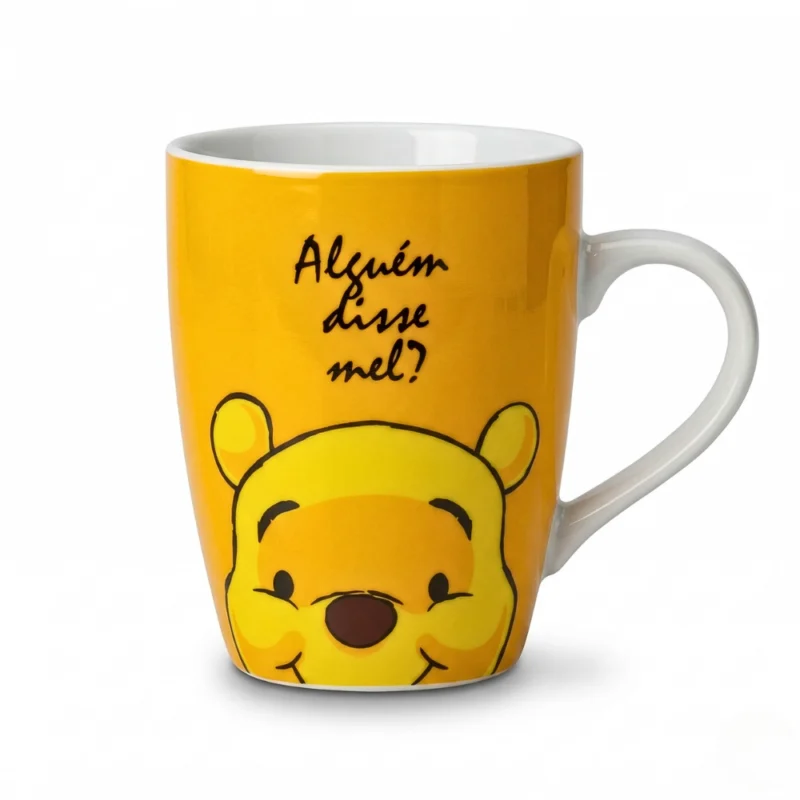 مج قهوة سيراميك بتصميم دب لطيف – كوب قهوة سعة 350 مل للاستخدام اليومي والمشروبات الساخنة