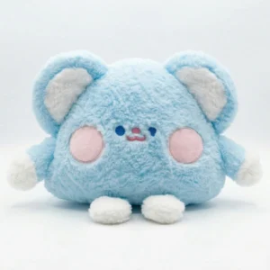 1️⃣ دمية دب قطيفة كيوت زرقاء – Plush Bear Toy ناعمة للأطفال بحجم 30×12 سم للهدايا والديكور