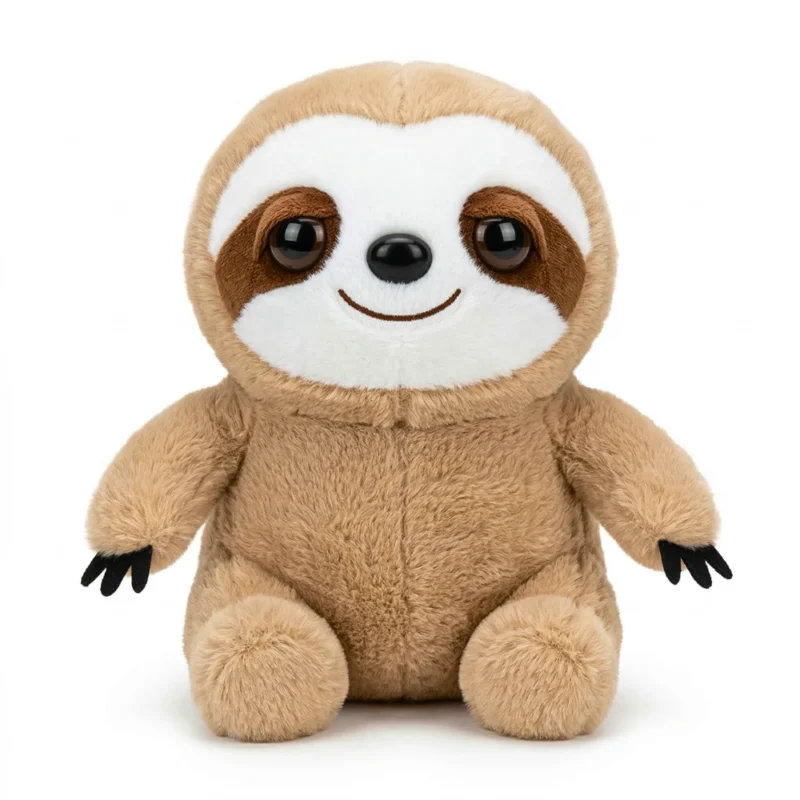 دمية كسلان قطيفة 20 سم – لعبة Sloth Plush بعرض 20 سم للأطفال