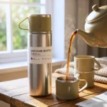 ⁦زجاجة حرارية ستانلس ستيل 500 مل لحفظ المشروبات الساخنة والباردة حتى 12 ساعة⁩ - الصورة ⁦5⁩