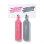 ⁦طقم أقلام هايلايتر جليتر 6 ألوان باستيل – أقلام تظليل لامعة للمذاكرة والدفاتر⁩ - الصورة ⁦6⁩