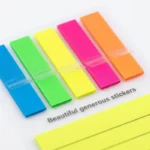 ⁦ملاحظات لاصقة ملونة متعددة الأشكال والأحجام – ستيكي نوت لتنظيم المهام والدراسة مقاس 8×8 سم⁩ - الصورة ⁦7⁩