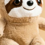 دمية كسلان قطيفة 20 سم – لعبة Sloth Plush بعرض 20 سم للأطفال - الصورة 3
