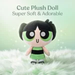 دمية باتركَبز من فتيات القوة قطيفة – Buttercup Plush Doll بحجم 25 سم - الصورة 2