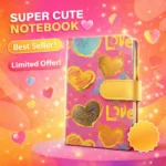 ⁦نوت بوك صغير كيوت 14.5×9.5 سم – أجندة عملية خفيفة لتنظيم اليوم والمذاكرة⁩ - الصورة ⁦4⁩