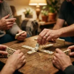 ⁦طقم دومينو 28 قطعة مع علبة تخزين – لعبة جماعية ممتعة للكبار والأطفال بجودة عالية⁩ - الصورة ⁦5⁩