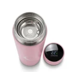 ⁦مج حراري بشاشة ديجيتال بتصميم النجوم والقمر – زجاجة حرارية 500 مل لعرض درجة الحرارة⁩ - الصورة ⁦4⁩