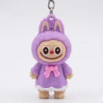 ⁦دلاية مفاتيح لابوبو Labubu سيليكون 10 سم – ميدالية مفاتيح وشنط بشخصية كرتونية لطيفة⁩ - الصورة ⁦7⁩