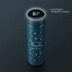⁦مج ديجيتال لقياس حرارة المشروب 500 مل – تصميم Universe مميز⁩ - الصورة ⁦4⁩