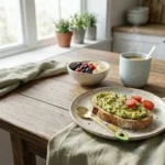 ⁦طقم ملاعق أفوكادو 6 قطع – ملاعق ذهبية بديكور Avocado كيوت لتقديم القهوة والحلويات⁩ - الصورة ⁦4⁩