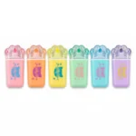 هايلايتر ميني باستيل كيوت 6 ألوان – أقلام تظليل صغيرة بتصميم جذاب للدراسة والمذاكرة