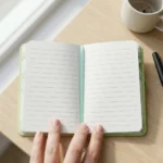 ⁦نوت بوك صغير كيوت برسومات أفوكادو ودبدوب – مقاس 14×9 سم – غلاف ناعم خفيف مناسب للمدرسة والهدايا⁩ - الصورة ⁦6⁩