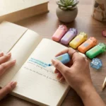 هايلايتر ميني باستيل كيوت 6 ألوان – أقلام تظليل صغيرة بتصميم جذاب للدراسة والمذاكرة - الصورة 6