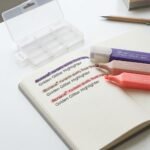 ⁦هايلايتر جليتر 3 ألوان لامعة – أقلام تحديد بألوان مميزة للدراسة والمذاكرة⁩ - الصورة ⁦2⁩
