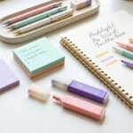 ⁦هايلايتر جليتر 3 ألوان لامعة – أقلام تحديد بألوان مميزة للدراسة والمذاكرة⁩ - الصورة ⁦3⁩