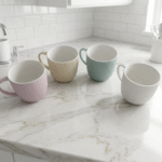 ⁦مج بورسلين ايكيا 300 مل – كوب سيراميك أنيق للمشروبات الساخنة والباردة⁩ - الصورة ⁦2⁩