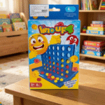 لعبة Line Up 4 الأصلية 1 قطعة – لعبة توصيل 4 للأطفال والكبار - الصورة 2