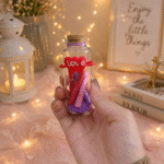 زجاجة 8.5 سم رسائل السعاده – هدية مميزة برسائل صغيرة وتصميم لطيف - الصورة 3