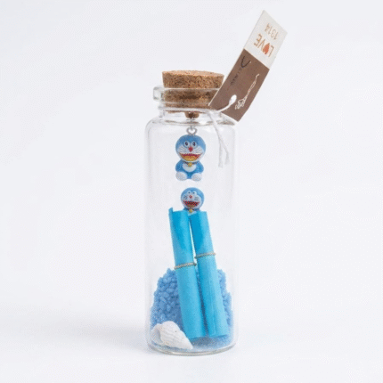 زجاجة 8.5 سم رسائل السعاده – هدية مميزة برسائل صغيرة وتصميم لطيف