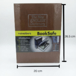 ⁦خزنة كتاب سرية بتصميم قاموس كلاسيكي مقاس 26.5 × 20 سم – مكان آمن لحفظ الأموال والمقتنيات⁩ - الصورة ⁦5⁩