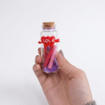 زجاجة 8.5 سم رسائل السعاده – هدية مميزة برسائل صغيرة وتصميم لطيف - الصورة 4