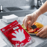 جوانتي أكياس 100 كيس – قفازات بلاستيك عملية للاستخدام اليومي والمطبخ - الصورة 5