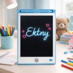 ⁦لوح كتابة LCD 8.5 بوصة للأطفال مع قلم – شاشة كتابة إلكترونية 22 × 14.5 سم قابلة للمسح⁩ - الصورة ⁦3⁩