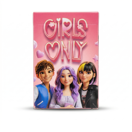 لعبة Girls Only – عدد 58 كارت - لعبة بنات جماعية للسهرات والتحدي