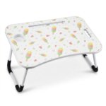 ترابيزة لابتوب قابلة للطي 60×39 سم بتصميم آيس كريم – ترابيزة سرير للمذاكرة والعمل - الصورة 2