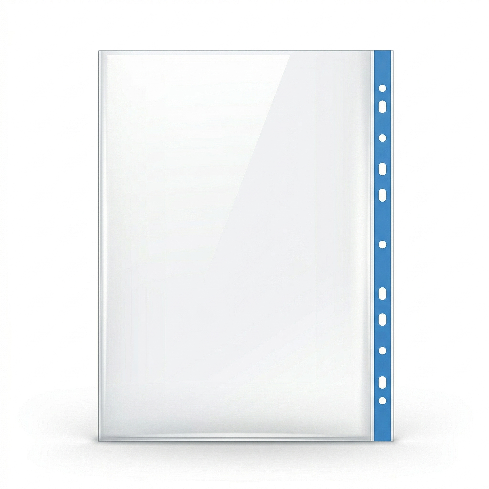 Gemini_Generated_Image_9kjtm19kjtm19kjt حافظة أوراق شفافة A4 مقاس 30 × 22 سم – ملف جيوب مثقّب للمستندات