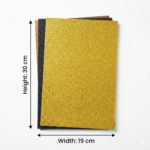 ⁦ورق فوم جليتر مقاس 30 × 19 سم – مناسب للهاند ميد والتزيين⁩ - الصورة ⁦2⁩