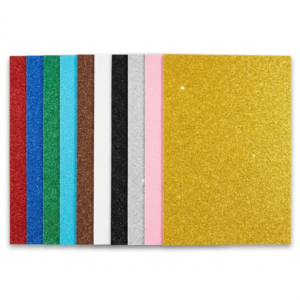 ورق فوم جليتر مقاس 30 × 19 سم – مناسب للهاند ميد والتزيين