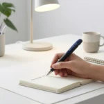 ⁦قلم أزرق سن 1.0 مم – كتابة ناعمة بطول 14 سم للمكتب والمدرسة⁩ - الصورة ⁦4⁩