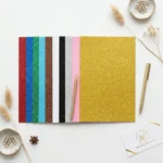 ⁦ورق فوم جليتر مقاس 30 × 19 سم – مناسب للهاند ميد والتزيين⁩ - الصورة ⁦4⁩