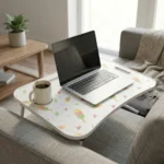 ترابيزة لابتوب قابلة للطي 60×39 سم بتصميم آيس كريم – ترابيزة سرير للمذاكرة والعمل - الصورة 5