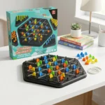 لعبة ذكاء هندسية 4 ألوان لتنمية التفكير والتركيز للأطفال - الصورة 2