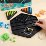 لعبة ذكاء هندسية 4 ألوان لتنمية التفكير والتركيز للأطفال - الصورة 3