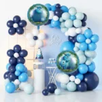 ⁦طقم بالونات 55 قطعة لتزيين الحفلات – Balloon Arch Kit -  تصميم قوس بالونات احترافي سهل التركيب⁩ - الصورة ⁦2⁩
