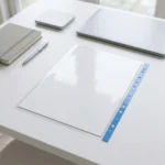 حافظة أوراق شفافة A4 مقاس 30 × 22 سم – ملف جيوب مثقّب للمستندات - الصورة 4