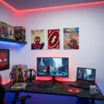 ⁦طقم بوسترات ديكور حائط 3 قطع 15×20 سم – تصميمات بناتي وشبابي وفني⁩ - الصورة ⁦5⁩