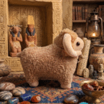 ⁦خروف عيد الأضحى المحشي فرو ناعم للأطفال – دمية Plush قطيفة بتفاصيل واقعية وملمس ناعم⁩ - الصورة ⁦3⁩