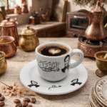 ⁦فنجان عبد الحليم 90 مل بورسلين أبيض بتصميم كلاسيكي لمحبي الزمن الجميل⁩ - الصورة ⁦3⁩