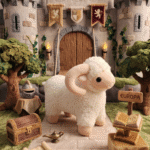⁦خروف عيد الأضحى المحشي فرو ناعم للأطفال – دمية Plush فاخرة للهدايا والديكور⁩ - الصورة ⁦3⁩