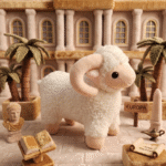 ⁦خروف عيد الأضحى المحشي فرو ناعم للأطفال – دمية Plush فاخرة للهدايا والديكور⁩ - الصورة ⁦4⁩