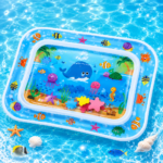 ⁦بساط مائي للأطفال Baby Slapped Pad – بساط لعب مائي لتنمية الحواس ووقت Tummy Time مقاس 69×51 سم⁩ - الصورة ⁦3⁩