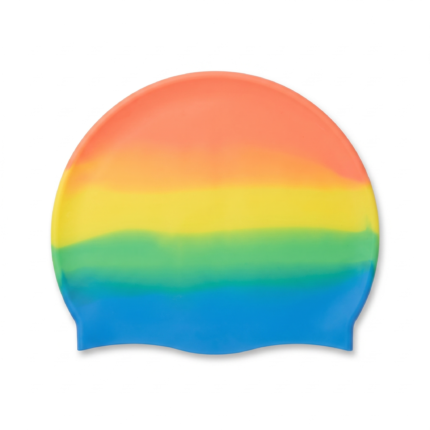 بونية سباحة سيليكون ملونة مقاس 22×19 سم للأطفال والكبار – مقاومة للماء ومريحة للسباحة اليومية