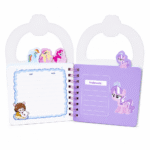 نوت أطفال سلك My Little Pony مع فواصل مرجعية ملونة – دفتر ملاحظات للبنات بتصميم بوني كيوت - الصورة 2